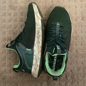 Under Armour Green HOVR athletic shoes